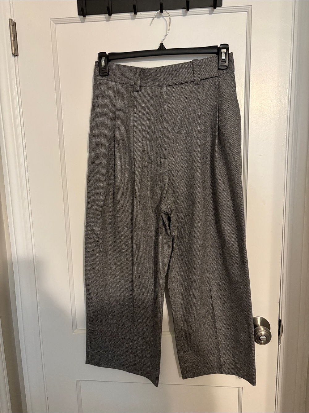 COS Wide-Leg Women's Pants in Gray